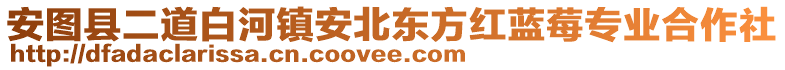 安圖縣二道白河鎮(zhèn)安北東方紅藍(lán)莓專業(yè)合作社