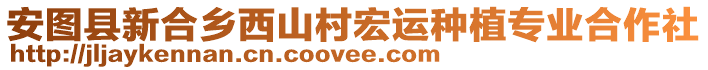 安图县新合乡西山村宏运种植专业合作社