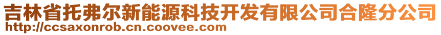 吉林省托弗爾新能源科技開發(fā)有限公司合隆分公司