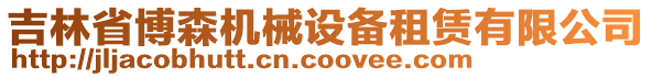 吉林省博森機械設(shè)備租賃有限公司