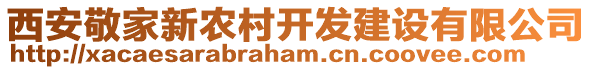 西安敬家新農(nóng)村開發(fā)建設(shè)有限公司