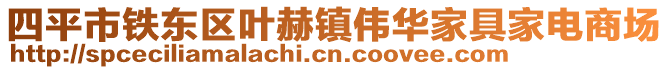 四平市鐵東區葉赫鎮偉華家具家電商場