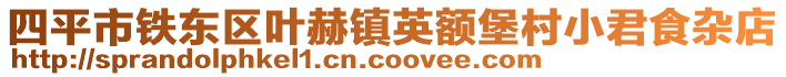 四平市鐵東區葉赫鎮英額堡村小君食雜店