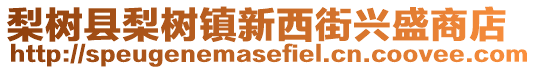 梨樹縣梨樹鎮(zhèn)新西街興盛商店
