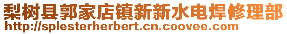 梨樹縣郭家店鎮(zhèn)新新水電焊修理部