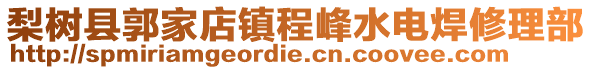 梨樹縣郭家店鎮程峰水電焊修理部