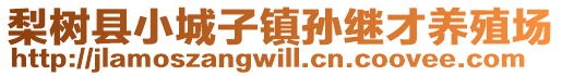 梨樹縣小城子鎮孫繼才養殖場