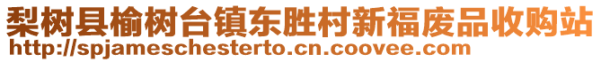 梨樹縣榆樹臺鎮東勝村新福廢品收購站