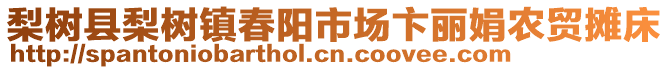 梨樹縣梨樹鎮(zhèn)春陽市場卞麗娟農(nóng)貿(mào)攤床