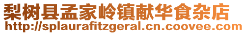 梨樹縣孟家?guī)X鎮(zhèn)獻華食雜店