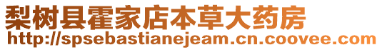 梨樹縣霍家店本草大藥房