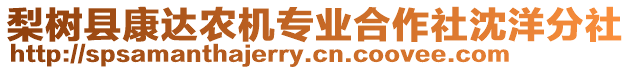 梨樹縣康達(dá)農(nóng)機(jī)專業(yè)合作社沈洋分社