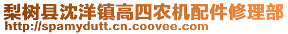 梨樹縣沈洋鎮(zhèn)高四農(nóng)機配件修理部