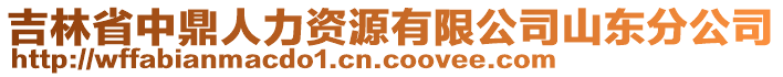 吉林省中鼎人力资源有限公司山东分公司