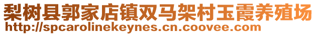 梨樹縣郭家店鎮(zhèn)雙馬架村玉霞養(yǎng)殖場(chǎng)