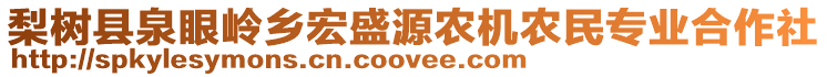 梨樹縣泉眼嶺鄉(xiāng)宏盛源農(nóng)機農(nóng)民專業(yè)合作社