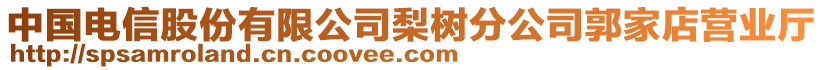 中國電信股份有限公司梨樹分公司郭家店?duì)I業(yè)廳