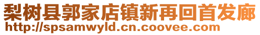 梨樹縣郭家店鎮(zhèn)新再回首發(fā)廊