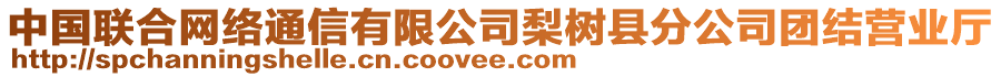 中國聯(lián)合網絡通信有限公司梨樹縣分公司團結營業(yè)廳