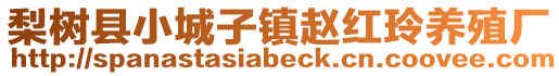 梨樹縣小城子鎮趙紅玲養殖廠