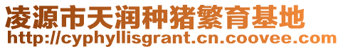 凌源市天润种猪繁育基地