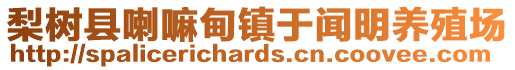 梨樹縣喇嘛甸鎮(zhèn)于聞明養(yǎng)殖場