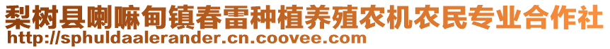 梨樹(shù)縣喇嘛甸鎮(zhèn)春雷種植養(yǎng)殖農(nóng)機(jī)農(nóng)民專(zhuān)業(yè)合作社