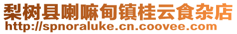 梨樹縣喇嘛甸鎮桂云食雜店