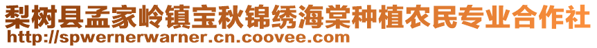 梨樹縣孟家?guī)X鎮(zhèn)寶秋錦繡海棠種植農(nóng)民專業(yè)合作社