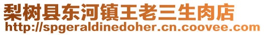 梨樹縣東河鎮(zhèn)王老三生肉店