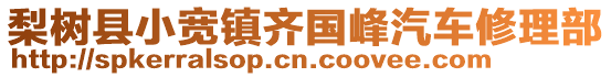 梨樹縣小寬鎮(zhèn)齊國峰汽車修理部