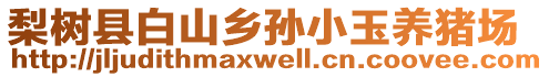 梨樹縣白山鄉(xiāng)孫小玉養(yǎng)豬場(chǎng)