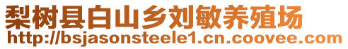 梨樹縣白山鄉(xiāng)劉敏養(yǎng)殖場