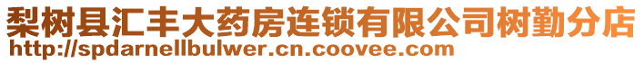 梨樹縣匯豐大藥房連鎖有限公司樹勤分店