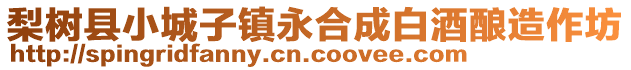 梨樹縣小城子鎮永合成白酒釀造作坊