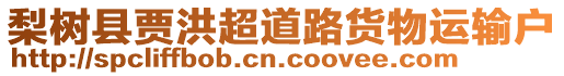 梨樹縣賈洪超道路貨物運(yùn)輸戶