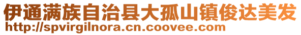 伊通满族自治县大孤山镇俊达美发