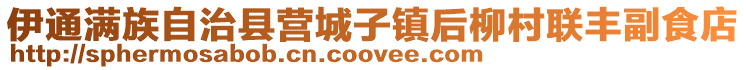 伊通滿族自治縣營城子鎮后柳村聯豐副食店