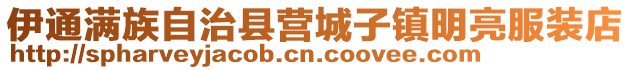 伊通满族自治县营城子镇明亮服装店