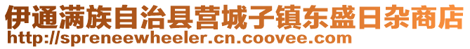 伊通滿族自治縣營城子鎮東盛日雜商店