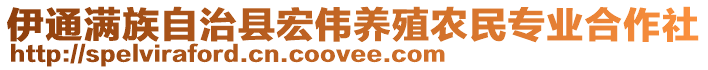 伊通滿(mǎn)族自治縣宏偉養(yǎng)殖農(nóng)民專(zhuān)業(yè)合作社