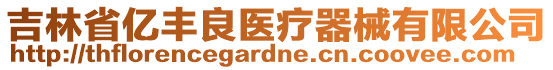 吉林省億豐良醫(yī)療器械有限公司