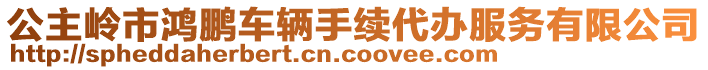 公主嶺市鴻鵬車輛手續(xù)代辦服務(wù)有限公司