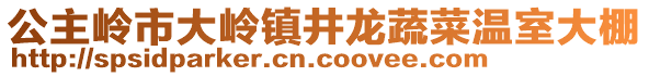 公主嶺市大嶺鎮(zhèn)井龍蔬菜溫室大棚