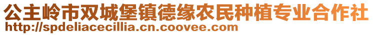 公主嶺市雙城堡鎮德緣農民種植專業合作社