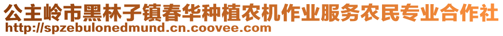 公主嶺市黑林子鎮(zhèn)春華種植農(nóng)機作業(yè)服務農(nóng)民專業(yè)合作社