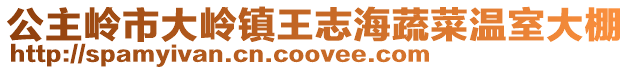 公主嶺市大嶺鎮王志海蔬菜溫室大棚