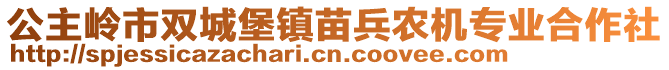 公主嶺市雙城堡鎮(zhèn)苗兵農(nóng)機(jī)專業(yè)合作社