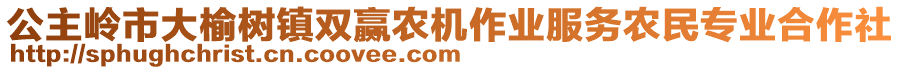 公主嶺市大榆樹鎮(zhèn)雙贏農(nóng)機(jī)作業(yè)服務(wù)農(nóng)民專業(yè)合作社