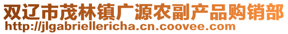 雙遼市茂林鎮廣源農副產品購銷部